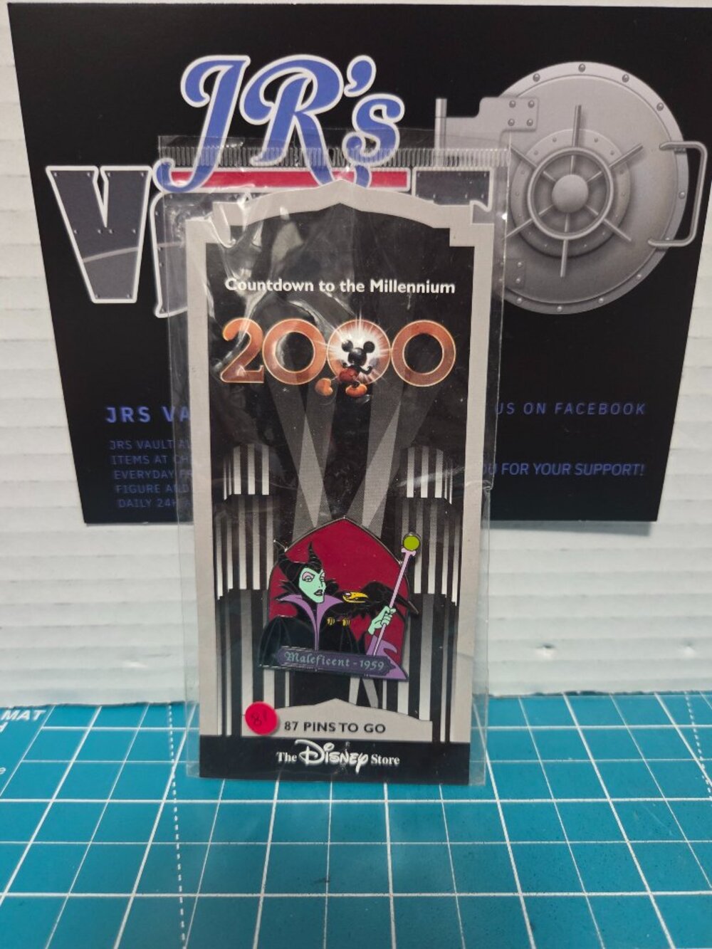Disney DS Countdown to the Millennium Series Maleficent Enamel Pin
